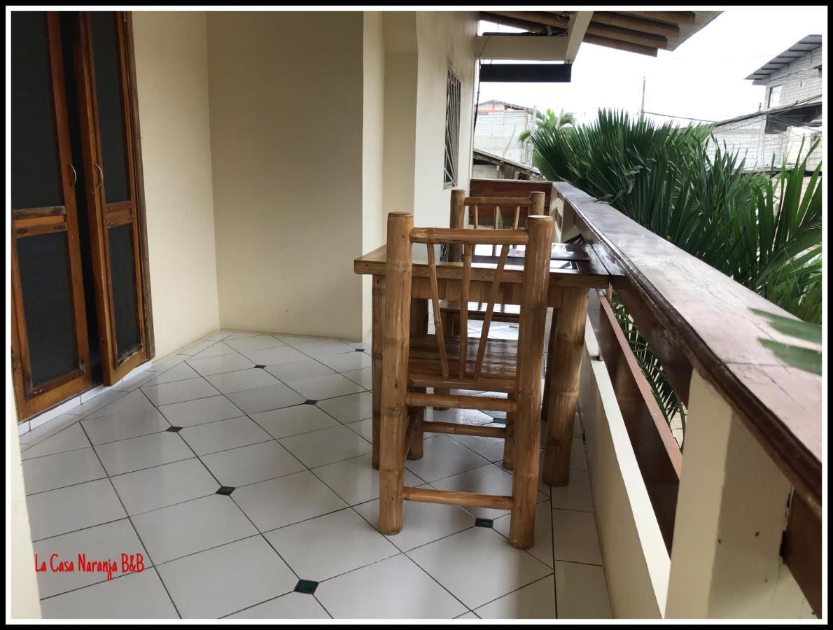 La Casa Naranja Bed And Breakfast Olón Dış mekan fotoğraf