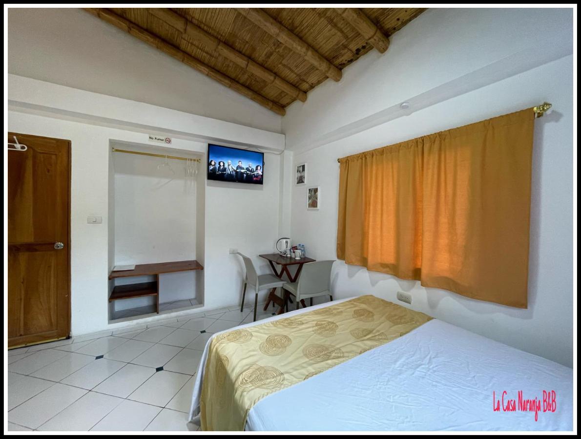 La Casa Naranja Bed And Breakfast Olón Dış mekan fotoğraf